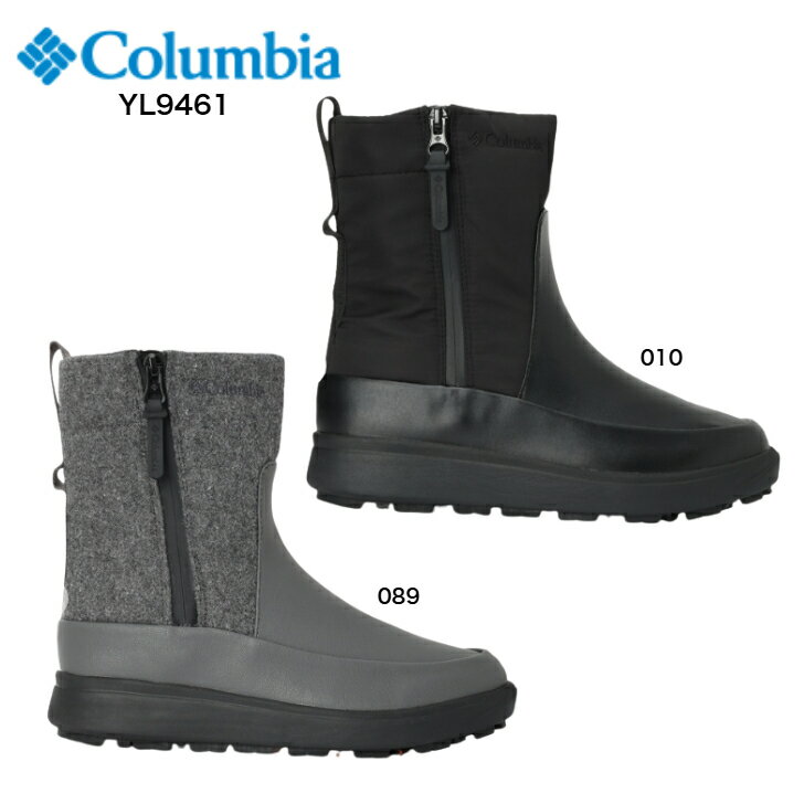 Columbia YL9461 010 089 SAPLAND™ III DIVA SIDE-ZIP WP OHI コロンビア サップランド スリー ディーヴァ サイドジップ ウォータープルーフ オムニヒートインフィニティ 保温 防水 防滑 レディースブーツ 靴 アウトドア スノーブーツ ウインターブーツ ブラック グレーのサムネイル