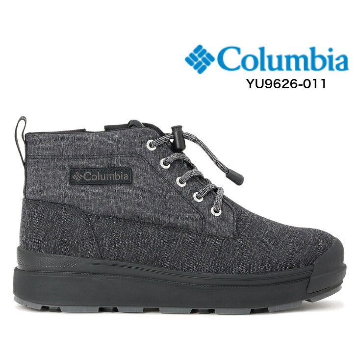 ユニセックスモデル columbia YU9682-011 SAPLAND™ IV CHUKKA WP OH INFINITY コロンビア サップランド フォー チャッカ ウォータープルーフ オムニヒートインフィニティ スノーブーツ ウインターブーツ 防水 防滑 保温 男性 女性 アウトドア グレー