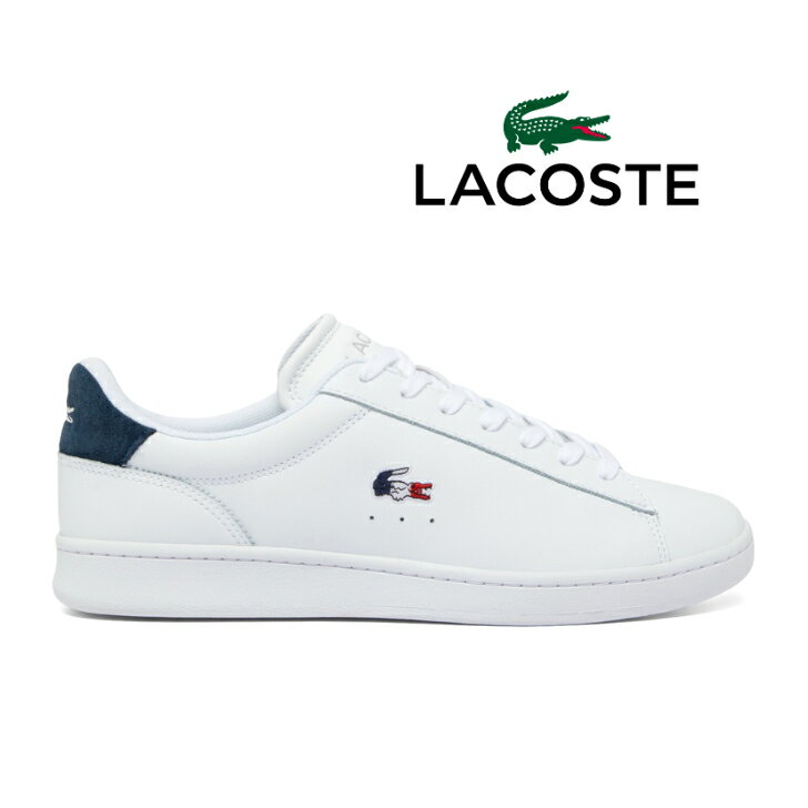 LACOSTECARNABYSET2247SMA48SMA0111-312WHT/NVY/RED󥺥ˡ饳ƥͥӡȥˡŷԾŷ󥭥󥰹25.5cm26cm26.5cm27cm28cm28.5cm