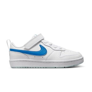 NIKE COURT BOROUGH LOW2 PSV BQ5451-123 WHITE/PHOTO BLUE  nike ʥ ȥС2 ˥ˡ å塼 Ҷ   ޥå ˤλ λ ŷ ŷԾ  󥭥  17cm 18cm 19cm 20cm 21cm 21.5cm 22cm 