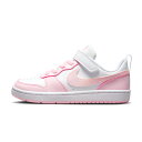 NIKE COURT BOROUGH LOW RECRAFT PS DV5457-105 WHITE/PINK ナイキ コート ボロー LOW リクラフト ジュニアスニーカー 子供靴 コートスニーカー 白ピンク 女の子靴 マジック 楽天検索 楽天市場 17cm 18cm 19cm 20cm 21cm 21.5cm 22cm