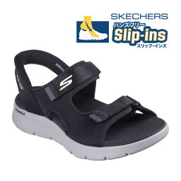 SKECHERS 229210/BKGY GO WALK FLEX SANDAL BLACK/GRAY メンズサンダル スケッチャーズ スリップインズ ゴーウォーク フレックス SD イージー エントリー 楽天検索 楽天市場 サーチ ランキング 広告 通販 25cm 26cm 27cm 28cm 黒 グレー