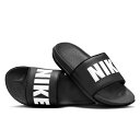 WMNS NIKE OFFCOURT SLIDE BQ4632-010 BLACK/WHITE 正規品 ウィメンズ ナイキ オフコートスライド レディース シャ...