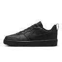 NIKE COURT BOROUGH LOW RECRAFT GS DV5456-002 BLACK/BLACK ナイキ コート ボロー LOW リクラフト ジュニアスニーカー 子供靴 コートスニーカー 黒 nike 女の子靴 男の子靴 紐靴 楽天検索 楽天市場 22.5cm 23cm 23.5cm 24cm 24.5cm 25cm
