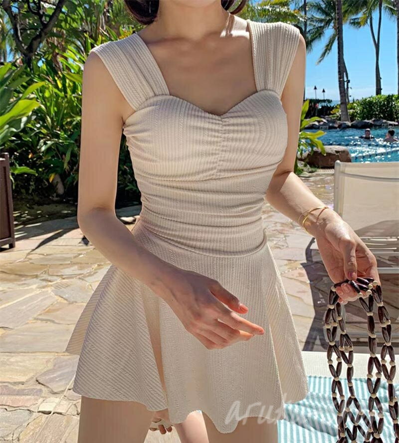 水着 ワンピース レディース 体型カバー水着 大きいサイズ ウエストのくびれを強制メイク セパレート ワイヤー入り 盛れる ママ黒 露出控えめ ママ水着 高校生 20代 30代 40代 50代 お洒落 エレガント