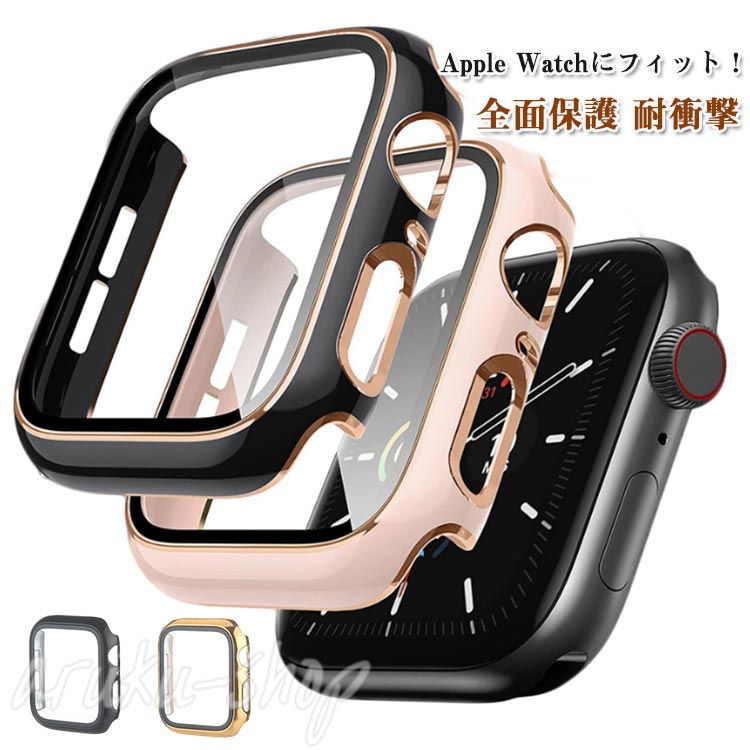 Apple Watch 8 7 45mm 41mm ケース Apple Watch 6 SE 5 4 カバー ブルーライトカット 44mm 40mm アップルウォッチ ケース iWatch Series3/2/1 42mm 38mm 超薄型 カバー アイ ウォッチ 全面保護 ケース フィルム一体 耐衝撃ギフト