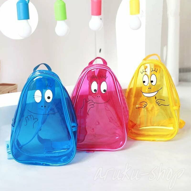 プールバッグ 男の子 女の子 キッズ 小学生 リュック かわいい 子ども キッズバッグ リュックサック 子供 かばん 保育園 クリア ジュニア 幼稚園 キッズ おしゃれ クリアキャ