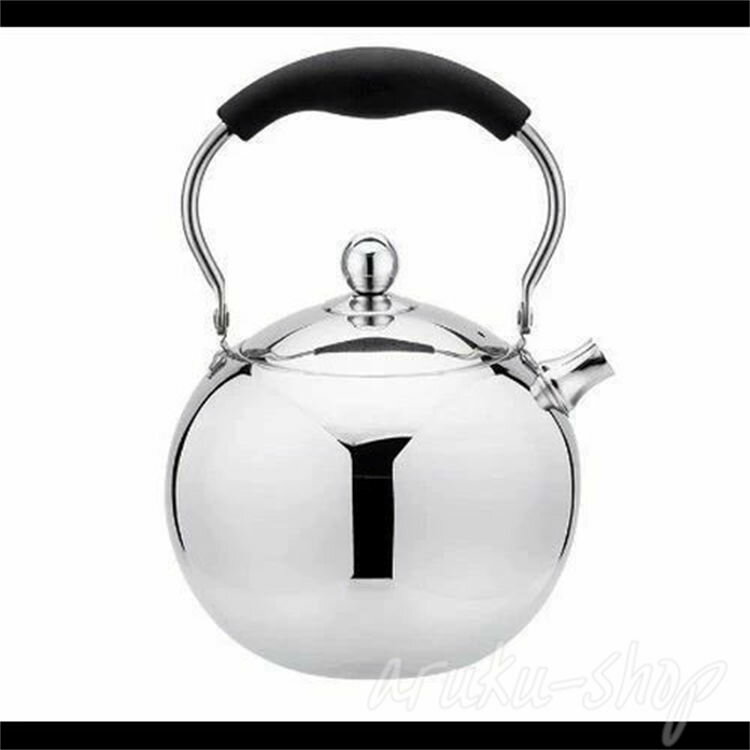 ティーポット ウォーターケトル 1.5L 2L ステンレス スチール製 ボール形状 ウォーター ケトル ガス テ..