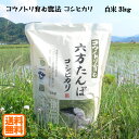 人気ランキング第25位「あるまま」口コミ数「3件」評価「4.67」こうのとり米 白米（3kg）六方たんぼのコシヒカリ コウノトリ育む農法 令和5年産 兵庫県産 送料無料