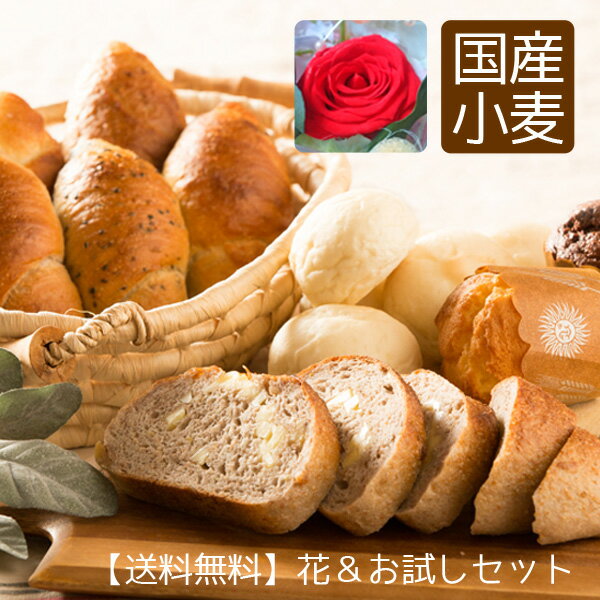 父の日 パン＆お花セット ギフト 誕生日プレゼント 送料無料