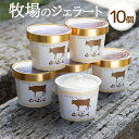 【北海道・沖縄は別途送料】 ギフト対応 ■品名：ジェラート ■内容量：100ml×10個 ■内容： みるく（3個）、バニラ（2個）、ラムレーズン、抹茶、黒豆きな粉、カマンベールチーズ、チョコレート ■原材料： ジャージー牛乳、グラニュー糖、乳製品、トレハロース、卵黄、安定剤（増粘多糖類） ※水曜日は発送できません。■あいす工房 「らいらっく」 直送！ 自家牧場には「ジャージー牛」が12頭暮らしています。朝夕の2回搾乳して、ジェラートに使用しています。原産地は英仏海峡のジャージー島。体重はホルスタインの約半分の350キロぐらいです。ペットのようになついて、とってもかわいい牛達です。 ■搾りたてミルク100%！ 毎日、搾りたてのジャージー牛乳を低温殺菌して、使用しています。ジャージー牛乳は乳脂のカロチン含有量が高く、ビタミンAが多いのが特徴です。そのため、栄養価が高く風味豊かなミルクです。もちろん、添加物は使用していませんので、ご安心下さい。 ■濃厚なのに後味スッキリ！ この手づくりジェラートは、口に入れた瞬間、濃厚なジャージー牛乳の風味がいっぱいに広がり！幸せさえ感じます。しかも、低脂肪（約7%）！甘さひかえめで、後味スッキリ！ここがこだわりなんです。搾りたてジャージー牛乳100%のジェラートをカップにつめてお届けします。