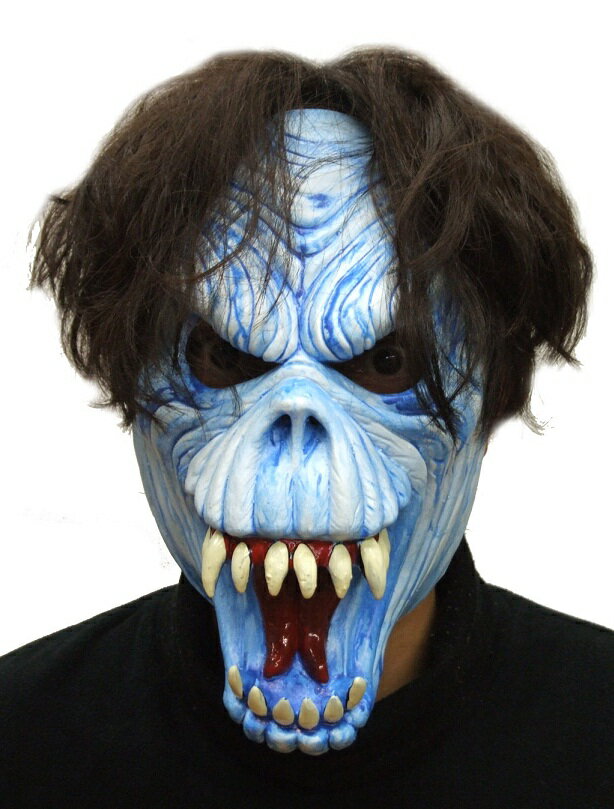 【売り尽くし特価】フェイスマスク 死神（青） Face Mask Reaper Blue インスタ映え 推し