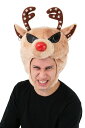 ROCKトナカイヘッド(ブラウン) クリスマス トナカイ 衣装 コスチューム コスプレ