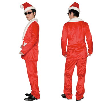 送料無料 スタイリッシュサンタ クリスマス コスプレ コスチューム サンタ サンタクロース 衣装