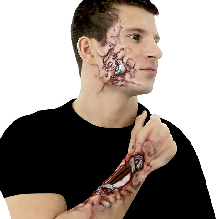 米国シネマシークレット社製 あなたもターミネーターに…特殊メイクキット WO323｜WOOCHIE I'll Be Back..