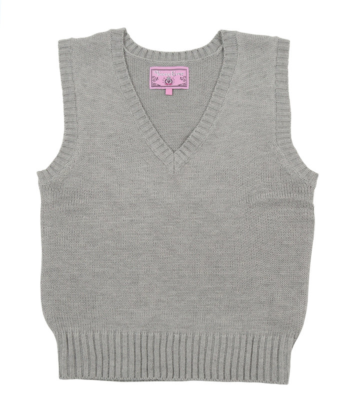 樂天商城 - 制服 ベスト TeensEver TE-16AW ベスト(杢グレー)L インスタ映え 推し