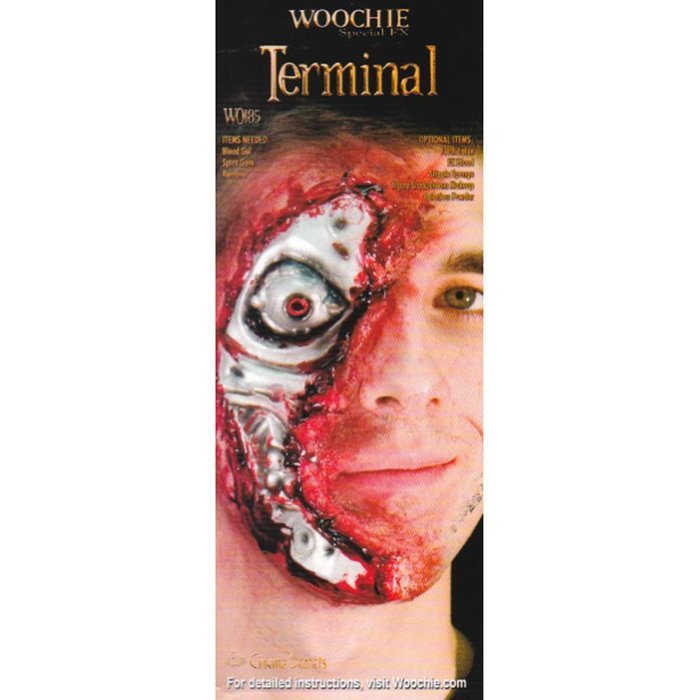 送料無料米国シネマシークレット社製 あなたもターミネーターに…特殊メイクキット WO185｜WOOCHIE Term..