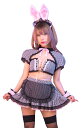 【送料無料】SugarWhip うさメイド ビターピンク コスプレ コスチューム 撮影会 セクシー系 レディース コスプレ衣装 ハロウィン インスタ映え 推し