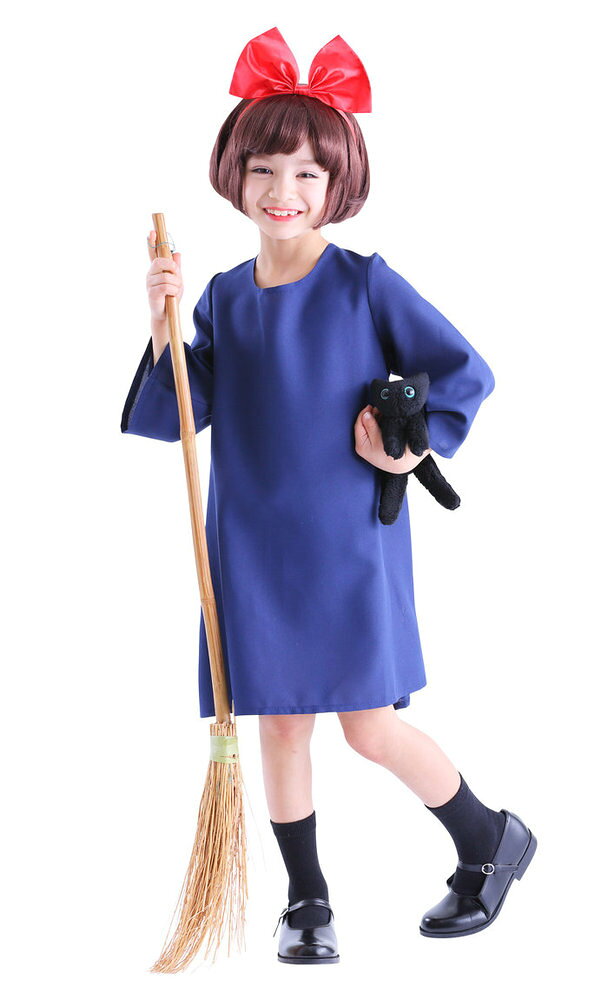 樂天商城 - ハロウィン コスプレ 子供 魔女の宅配屋さんキッズ 120 女の子 ハロウィン 衣装 コスチューム 仮装 インスタ映え 推し