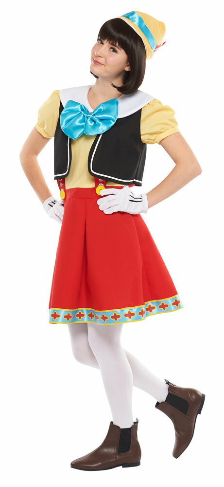 【送料無料】ハロウィン コスプレ HWZ 大人 ピノキオ レディース 女性 ディズニー 衣装 変装  ...