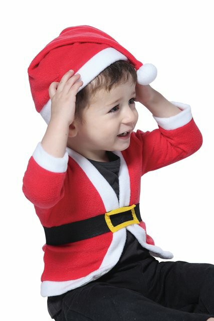 クリスマス コスプレ ちびサンタ ベビー 80サイズ 子供用クリスマス衣装 キッズコスチューム サンタクロース衣装