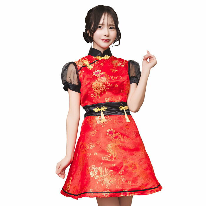 樂天商城 - チャイナ レッドNP コスチューム コスプレ レディース