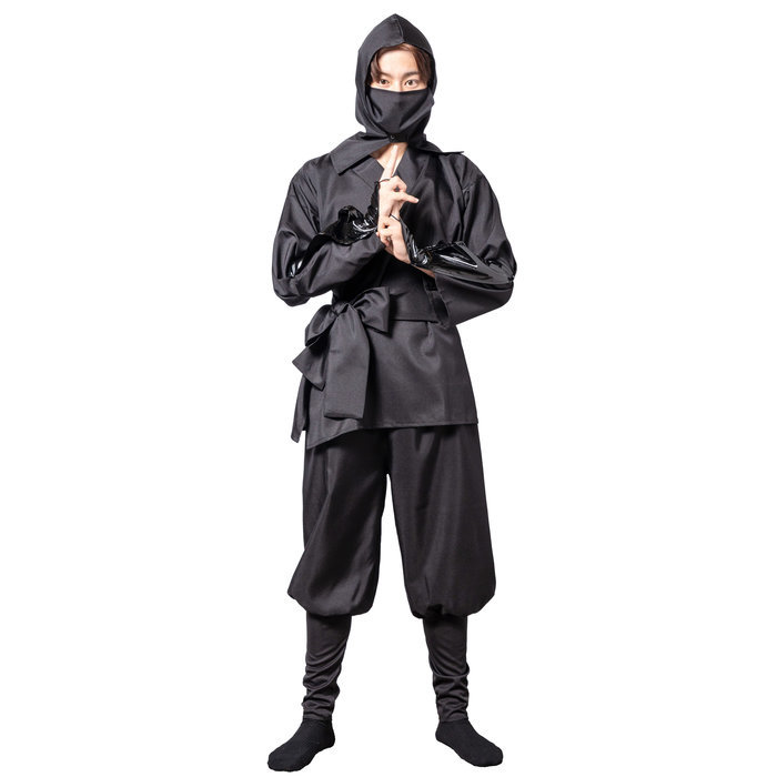 樂天商城 - 送料無料 コスプレ コスチューム MENコス 黒忍者 なりきり メンズ 衣装