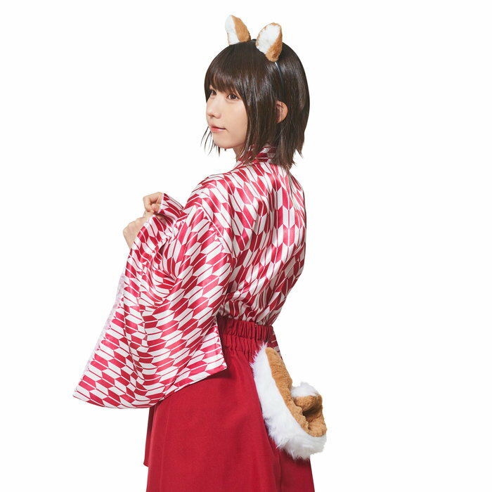 Rakuten - 楽天スーパーSALE対象 期間限定 コスプレ コスチューム けもみみしっぽセット 柴犬 撮影会 インスタ映え 衣装