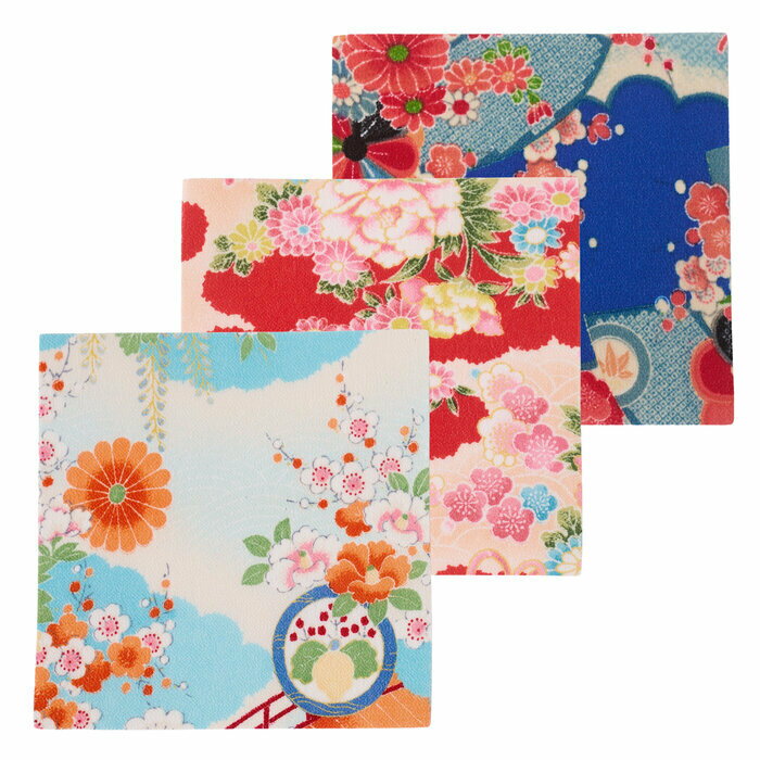 樂天商城 - 折り布 set A MADE IN JAPAN ちりめん 和モノ折り紙 折り鶴 和風小物