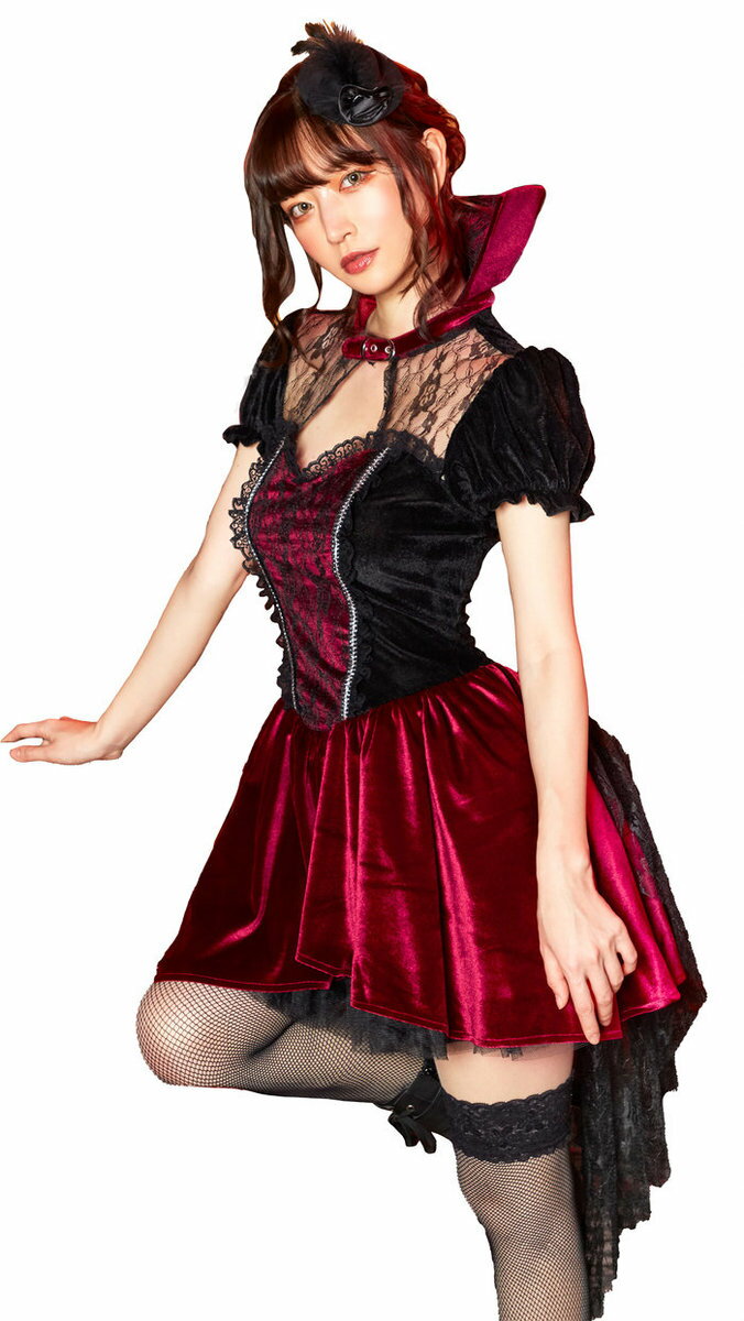 送料無料 ハロウィン HW ファンタジックヴィラン ヴァンピール 女性用 レディース 衣装 コスプレ 吸血鬼 ハロウィン 仮装 コスチューム 悪役 インスタ映え 推し
