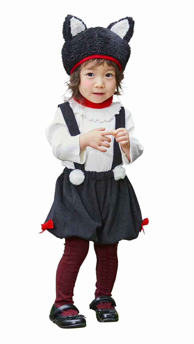 ハロウィン HW ハニーテイル キャット ベビー コスプレ 猫 ハロウィン ねこ 仮装 アニマル コスチューム 衣装 インスタ映え 推しのサムネイル