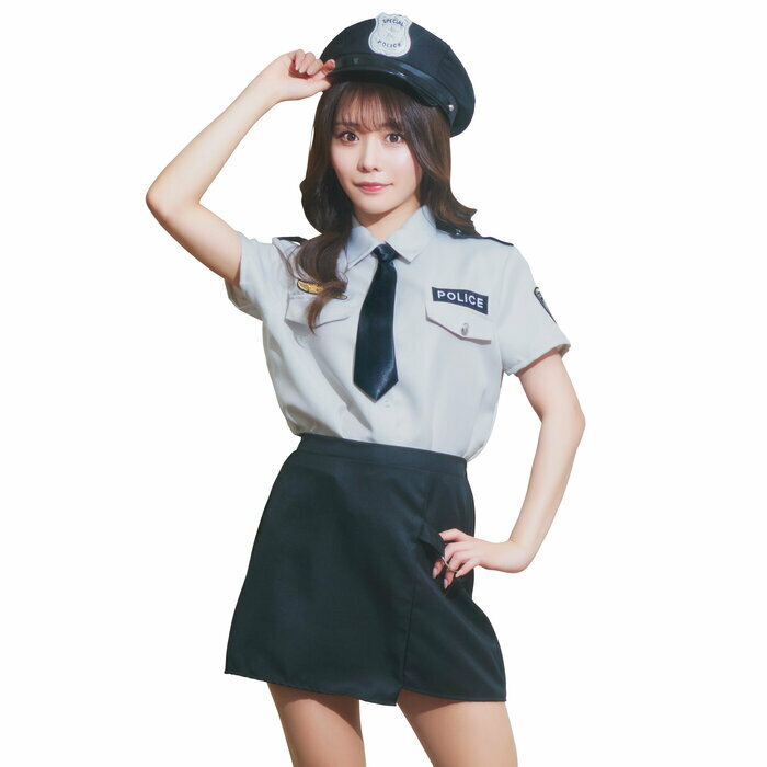 樂天商城 - 送料無料 GLOWHOLIC グレイッシュポリス L NP パッケージなし 大きいサイズ 仮装 衣装 コスチューム コスプレ