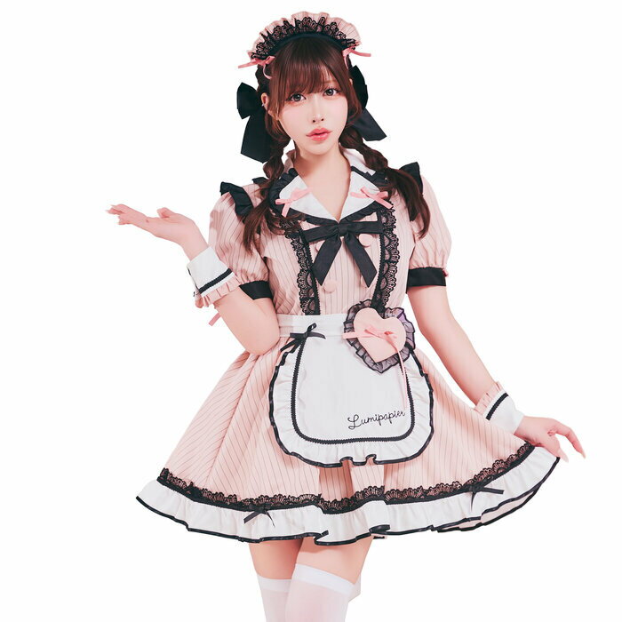 樂天商城 - 送料無料 ルミパピエ リュバンダイナー メイド コスチューム コスプレ かわいい 衣装