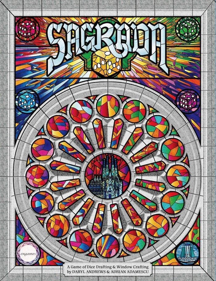 サグラダ　日本語版 対象：13歳〜 人数：1人〜4人 プレイ時間：30分〜45分 カードゲーム ボードゲーム パーティーグッズ