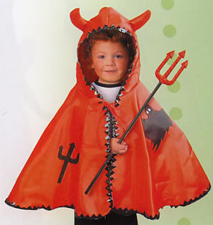 【ハロウィンコスチューム・ハロウィン用品特集】CHILD DEVIL CAPE