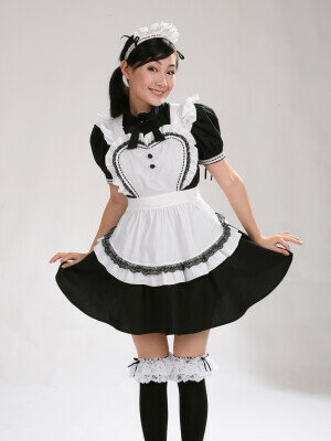 ■送料無料■ハートエプロンメイド