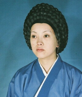 【かぶりもの新作】■送料激安中■女官ヘアー（かつら・かぶりもの）