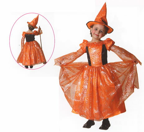 【ハロウィンコスチューム・ハロウィン用品特集】スパイダーパフドレス