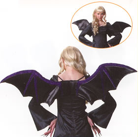 ボーンオブウィング（紫） [ハロウィン・パーティー・　コスチューム]
