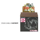 スタジオジブリmini 千と千尋の神隠し 釜爺と千尋 組立キット みにちゅあーとキット NONスケール さんけい ペーパークラフト