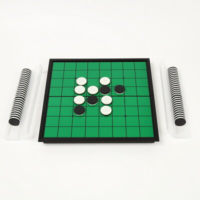マグネット リバーシ 乗り物の中でもOK! ボドゲ ボードゲーム 折りたたみ式 室内遊び おうち時間グッズ 脳トレ 高齢者 暇つぶし 大人 子供 磁石 折りたたみ 折り畳み 小学生 入院 室内 車 電車 ボドゲ 持ち運び 老人 おもちゃ 持ち歩き トラベル 旅行 ボケ防止 - Image 1