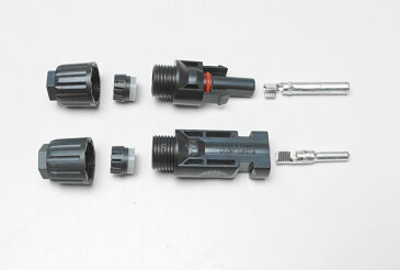 ソーラーパネル 接続ケーブル用 MC4 型 コネクター 1組セット セットソーラー発電 太陽光発