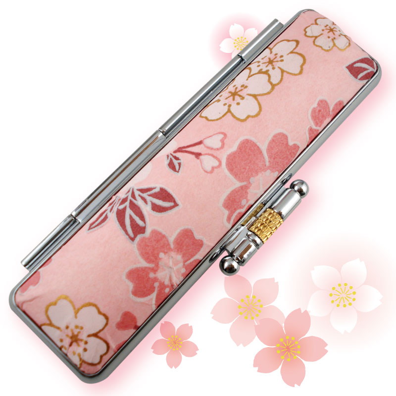 和柄 和紙 生地 かわいい 印鑑ケース はんこケース 朱肉入り 10mm 12mm対応印鑑 はんこ 銀行印 実印 個人印鑑のケースに 認印 国内送料無料 朱肉付き 通販