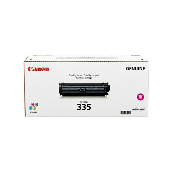 CANON/キャノン CRG-335MAG/CRG335MAG トナーカートリッジ335 マゼンタ メーカー純正品 【沖縄・離島 お届け不可】