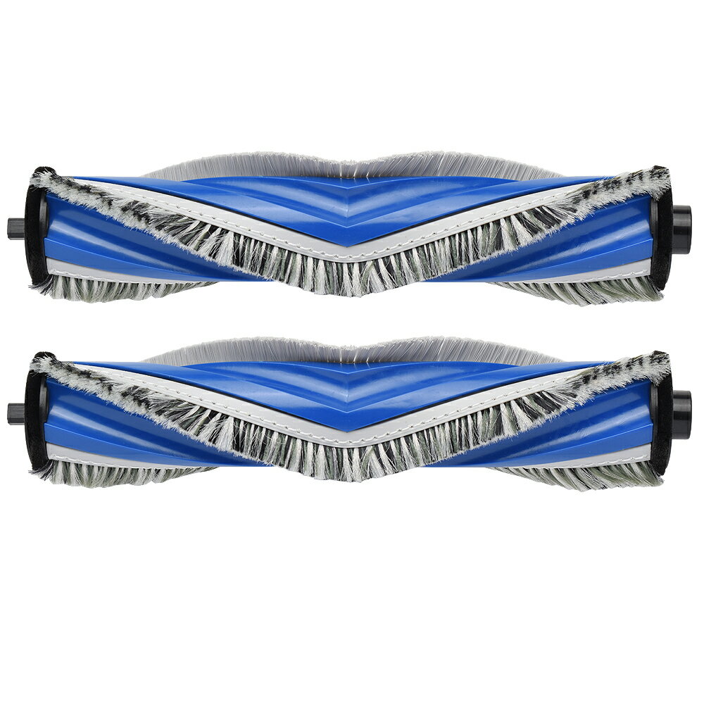 エコバックス T30 / T30 OMNI / T30 PRO OMNI / T30S COMBO / T30S PRO / N20 / N20 PLUS / N20 PRO PLUS 用 メインブラシ 互換品 2個