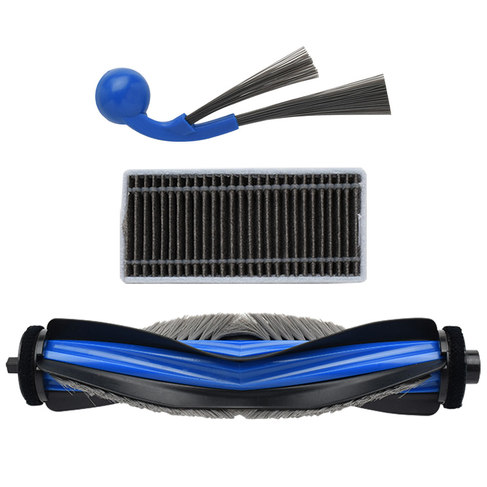Rakuten - エコバックス T80 OMNI用 メインブラシ、抗菌フィルター、サイドブラシ 交換パーツセット 3点セット 互換品