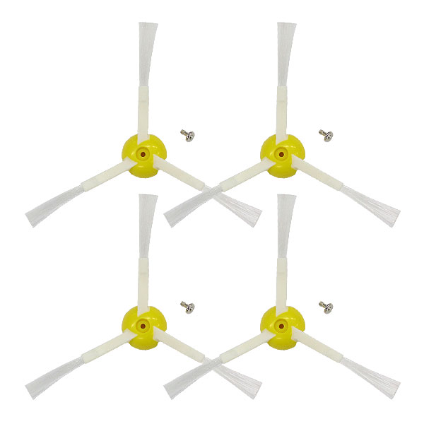 Rakuten - ルンバ エッジクリーニングブラシ ネジ付 800/900 シリーズ用 互換品 4個