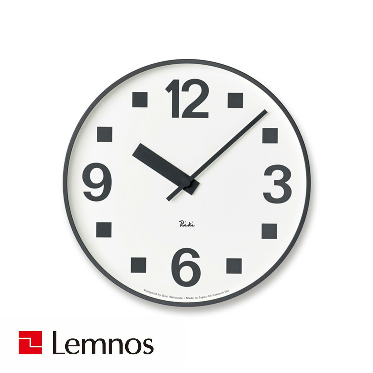 RIKI PUBLIC CLOCK リキ パブリック クロック WR17-07 / 壁掛け時計 / 日本製 / Lemnos / レムノス / ..