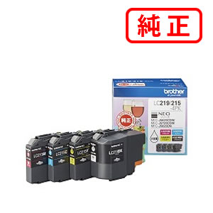 Rakuten - LC219/215-4PK 大容量タイプ 【4色セット】BROTHER ブラザー 純正インクカートリッジ 【沖縄・離島 お届け不可】