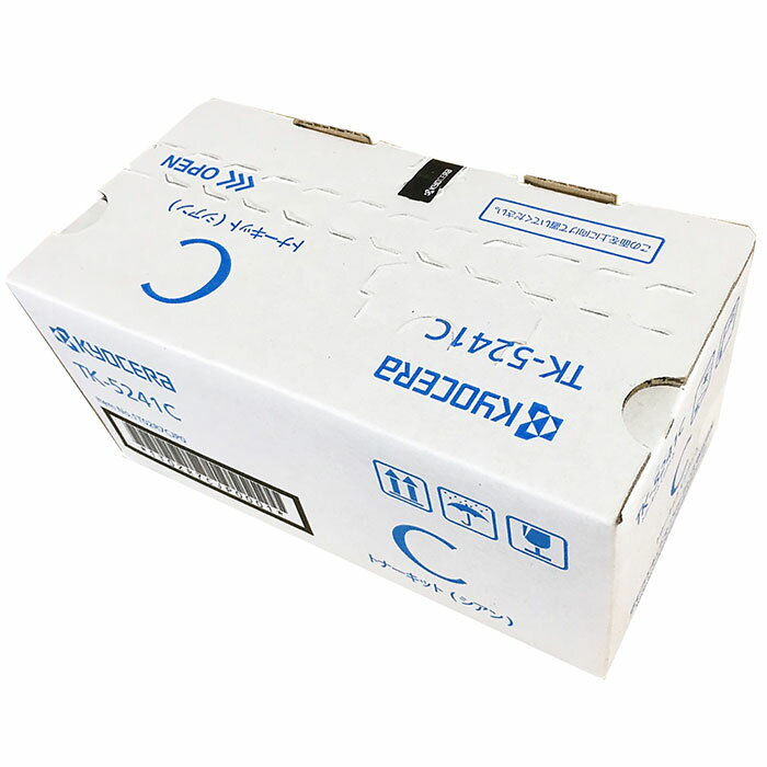 樂天商城 - KYOCERA/京セラ TK-5241C トナー シアン メーカー純正品 【沖縄・離島 お届け不可】